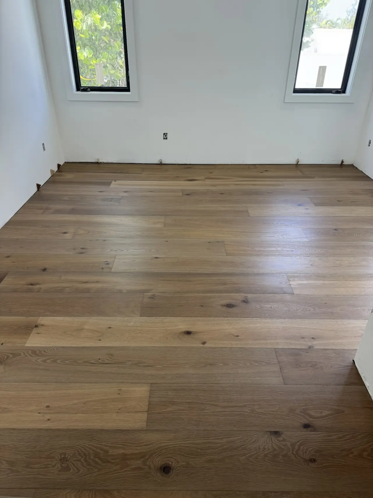 Sarasota Residence · Wide-plank oak, natural tone